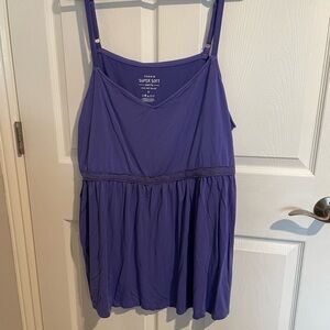 Torrid 5x Periwinkle Blue Top